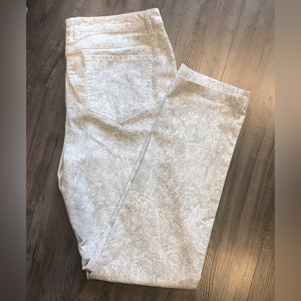 Linea Domani Patterned Pants - Size 10 🇨🇦